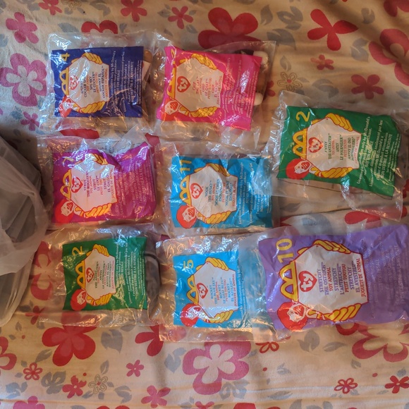 Sealed Mc Donalds Vintage Ty 1999 Stuffed Toy Animals Bundle 8 piece bundle lot - Picture 5 of 14